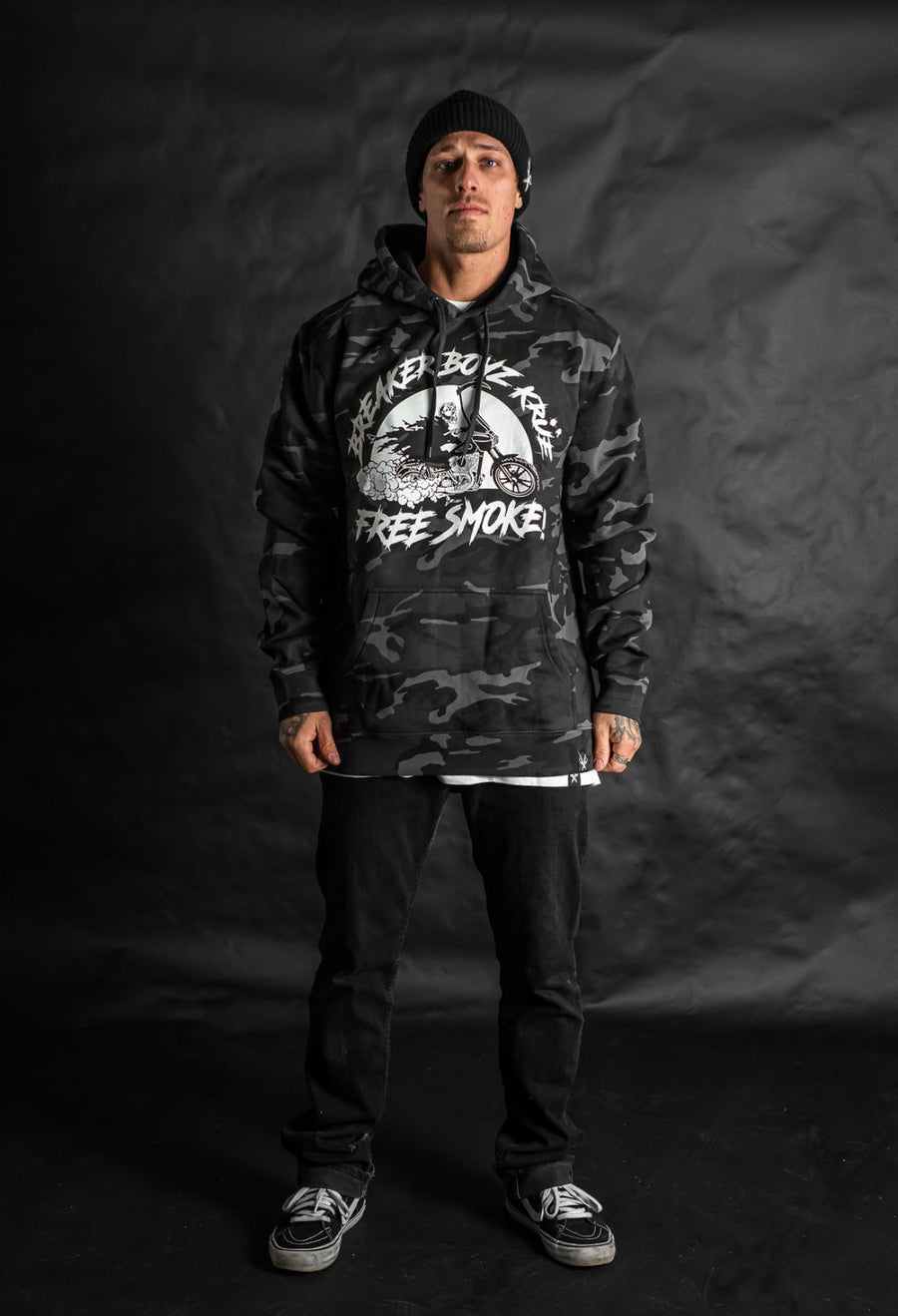 Free Smoke Camo Hoodie